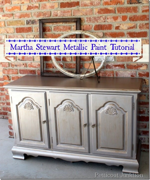 martha stewart-metallic-paint-tutorial-diy