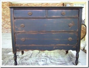 vintage chest painted and toned for an aged affect petticoat junktion