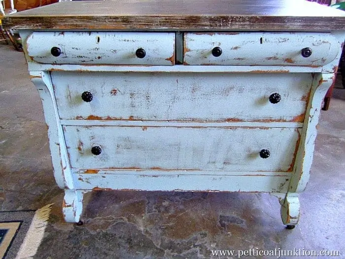 Painted Furniture Show and Tell— Dresser/Buffet makeover