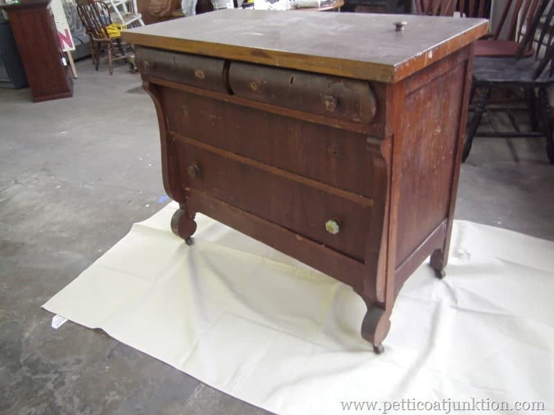 You Can Paint Antique Furniture | Distressed Paint