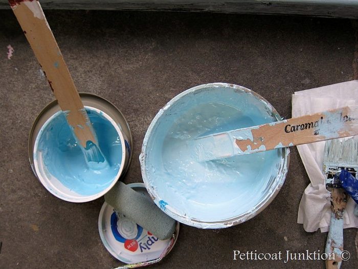 mixing paint colors for furniture