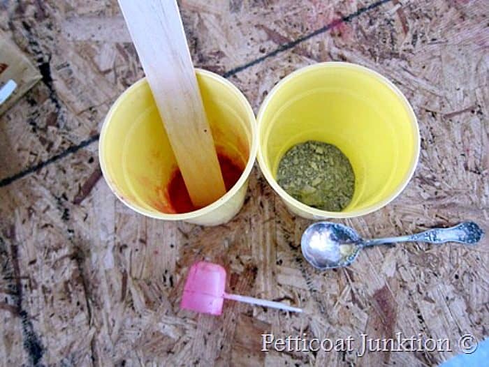how to mix milk paint