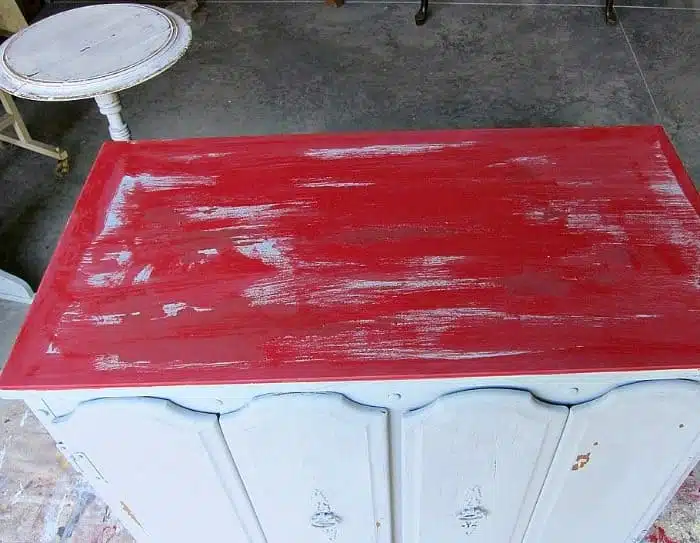 when painting with milk paint goes horribly wrong