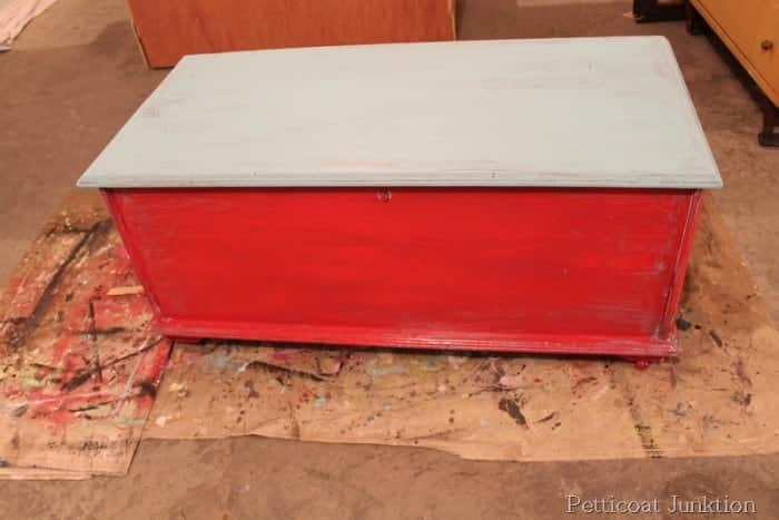vaseline distressed paint project
