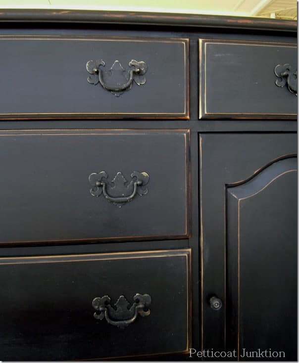 Black Paint Makes Furniture Classy And Sassy