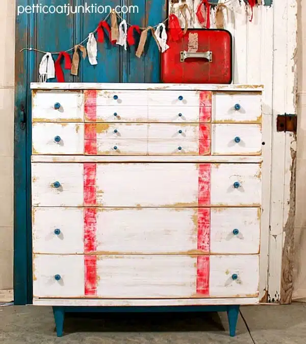 nautical theme chest by Petticoat Junktion