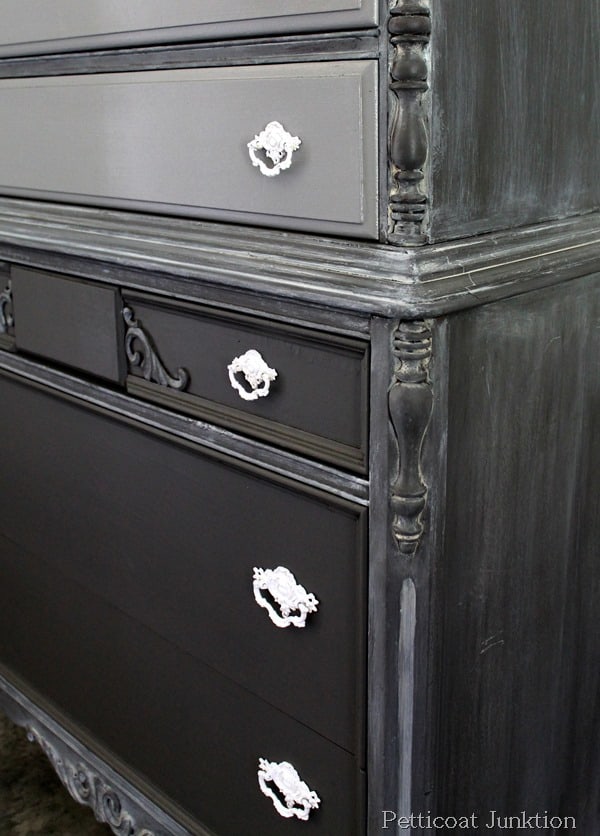 Whitewash Paint Finish Tutorial For Painted Furniture