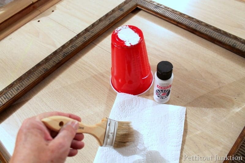 Dry-Brush Paint Technique - Petticoat Junktion