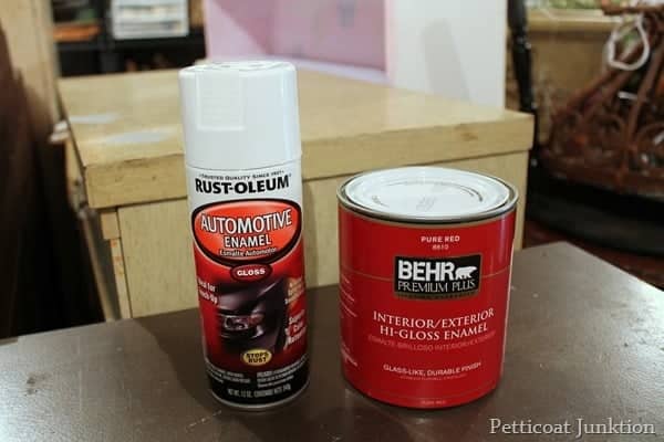 Behr Enamel Pure Red