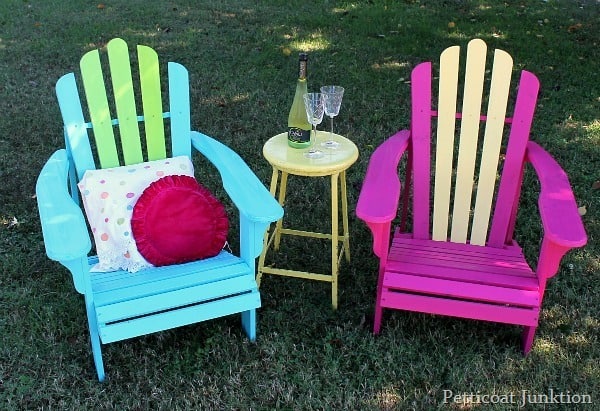 How To Assemble And Paint Wood Adirondack Chairs