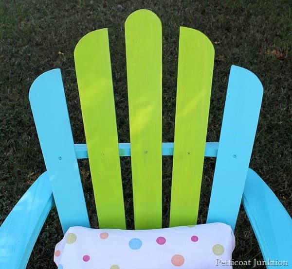 Painting Wood Adirondack Chairs With A Paint Sprayer