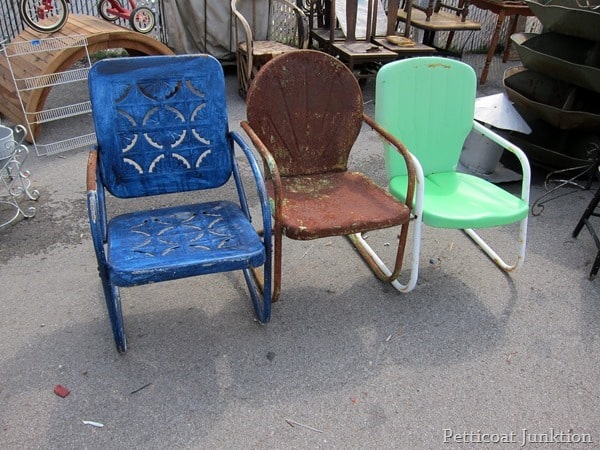 Vintage Metal Lawn Chairs >> Count The Chairs Nashville Flea Market Petticoat Junktion Vintage Metal Lawn Chairs >> Count The Chairs Nashville Flea Market Petticoat Junktion