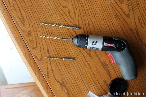 different size drill bits Petticoat Junktion