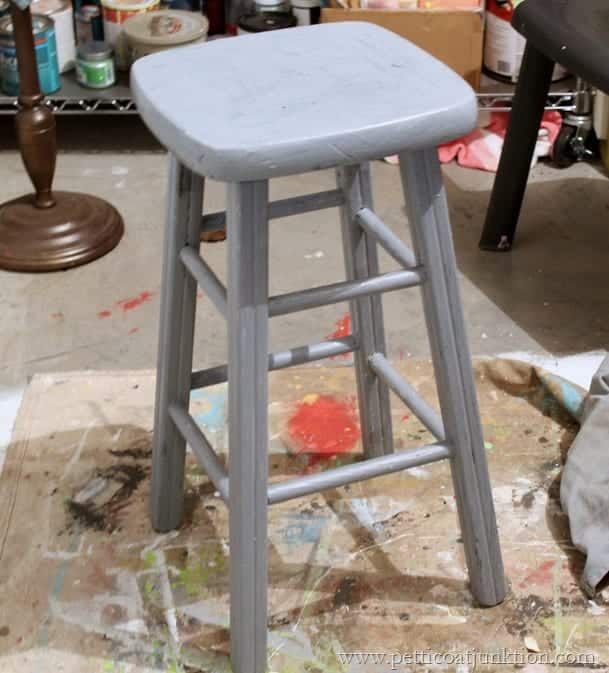 Mod Podge Barstools