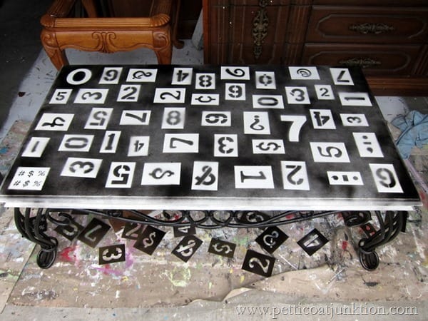 numbers table Petticoat Junktion