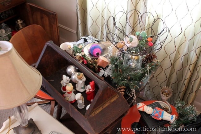 Christmas decoration explosion