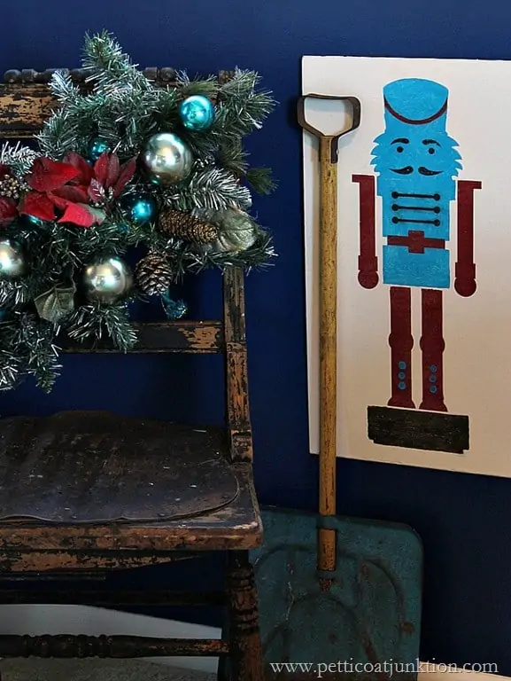 The Christmas Nutcracker | Colorful Stencil Project