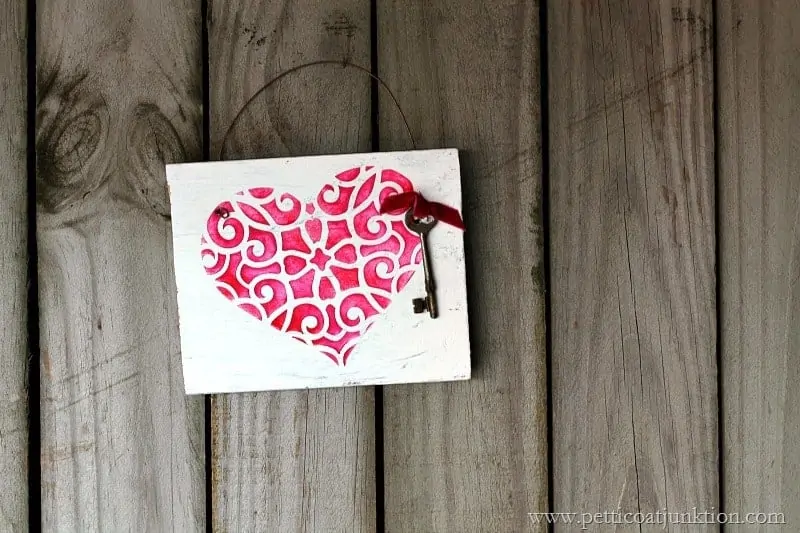 How To Stencil a Heart