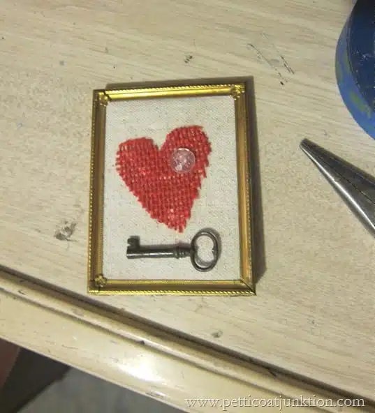 Valentine heart project Petticoat Junktion