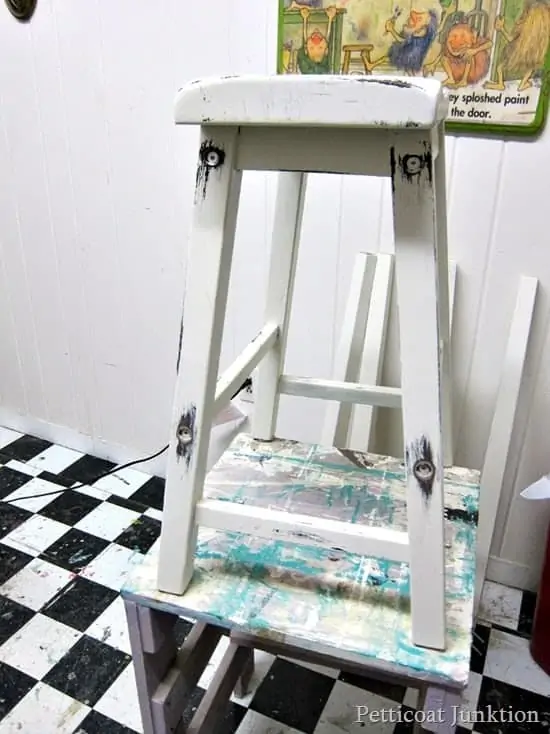 Distressing White Furniture | Workshop Project