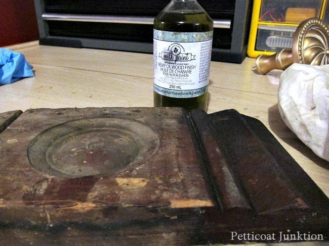 hemp oil restores wood finish Petticoat Junktion