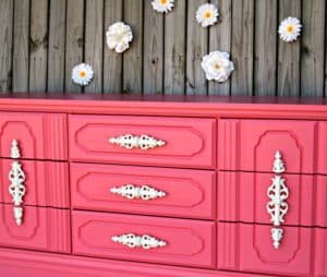 painted nursery furniture coral paint color