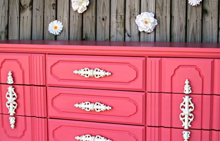 painted nursery furniture coral paint color
