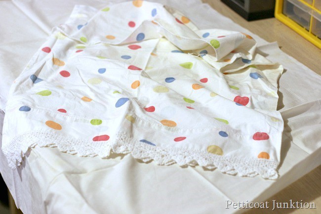 pillowcase for chair seat cover Petticoat Junktion