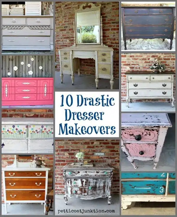10 Drastic Dresser Makeovers Petticoat Junktion