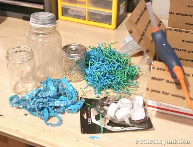 Mason Jar Craft Supplies Petticoat Junktion
