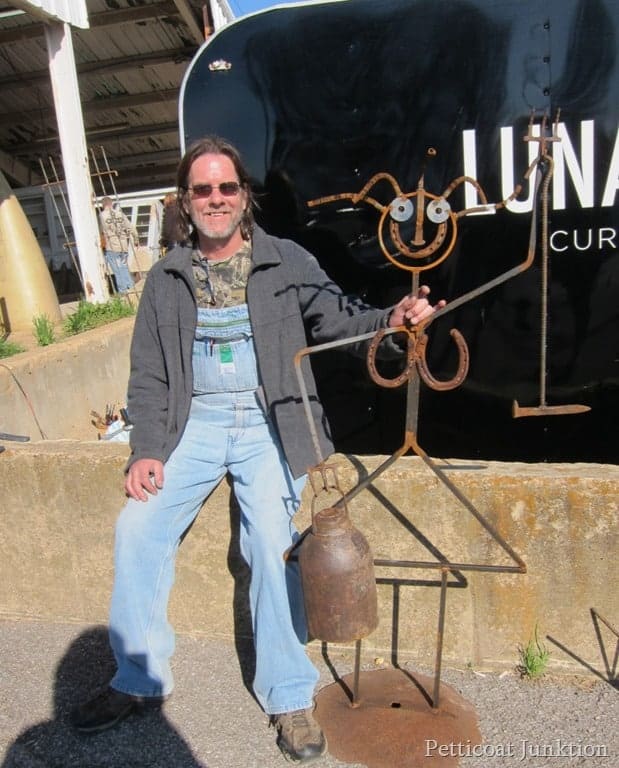 Ornamental Metal Art Nashville Flea Market Petticoat Junktion