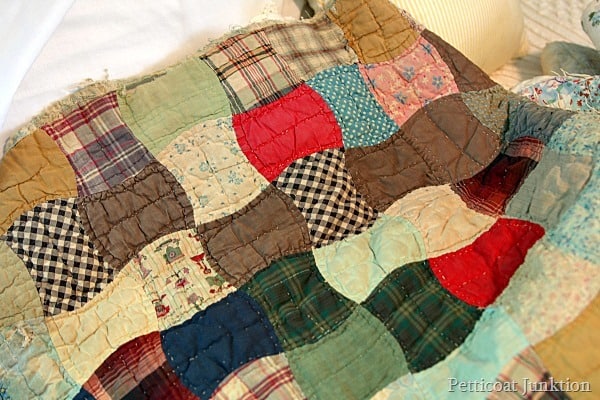 colorful patchwork quilt Petticoat Junktion collection