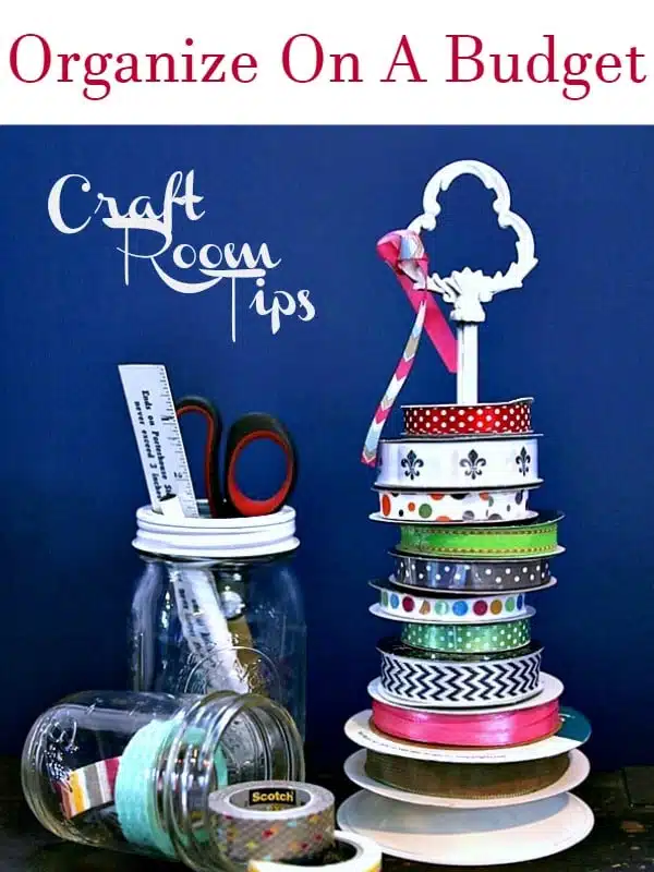 Craft Room Tips Petticoat Junktion Organize on a budget
