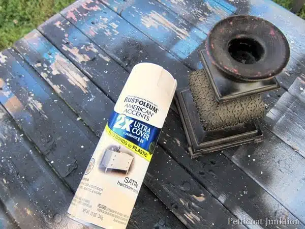 Rustoleum spray paint project