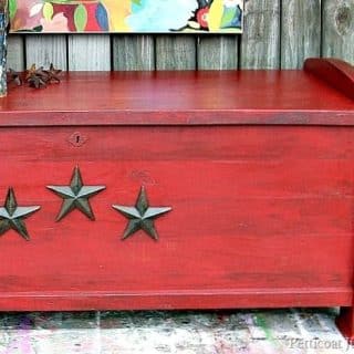 13 wood cedar chest makeovers