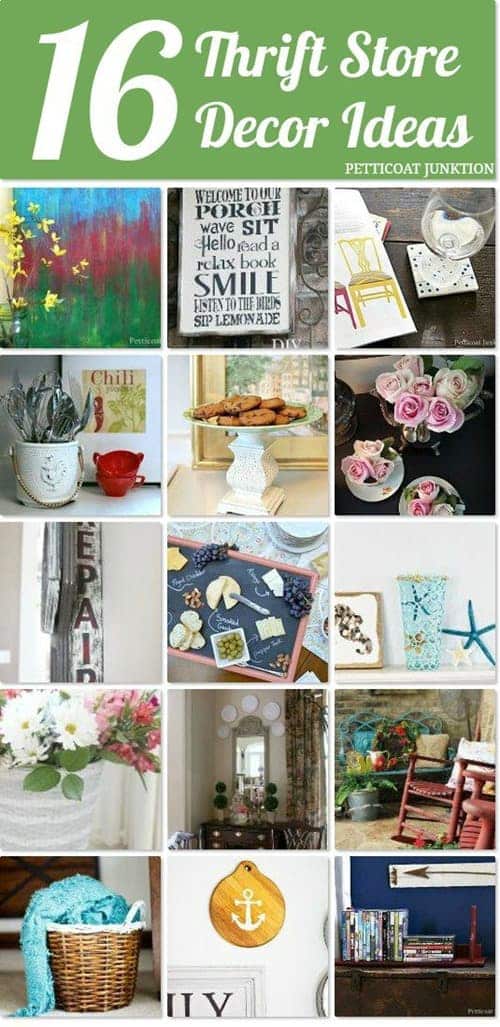 16 Thrift Store Decor Ideas-Petticoat Junktion