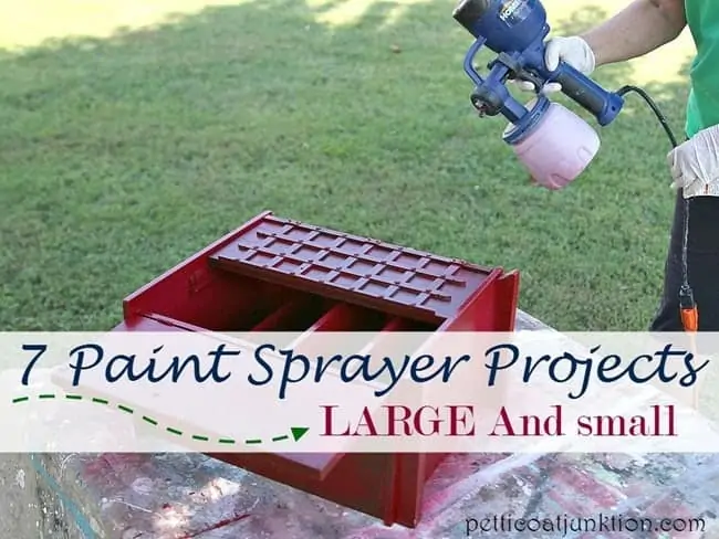 Spray Paint A Jewelry Box With A Paint Sprayer