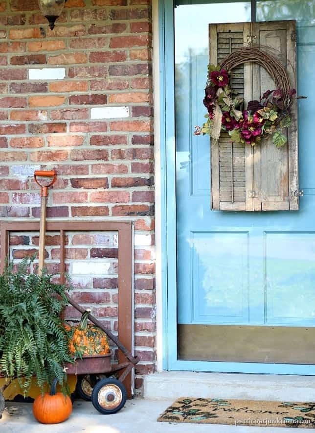 Fall Porch Decorating Ideas Petticoat Junktion