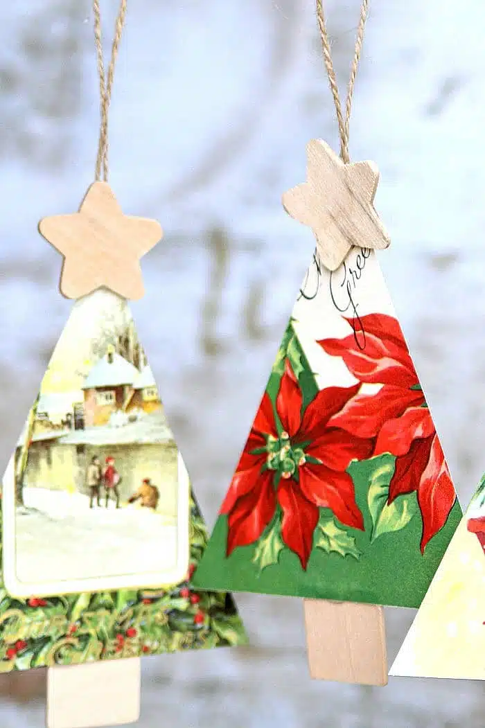 make Christmas ornaments with the kids