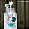 Elsa Frozen Mason Jar Gift Idea Petticoat Junktion diy