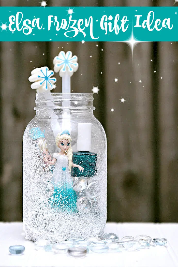 Elsa Frozen themed gift idea for girls