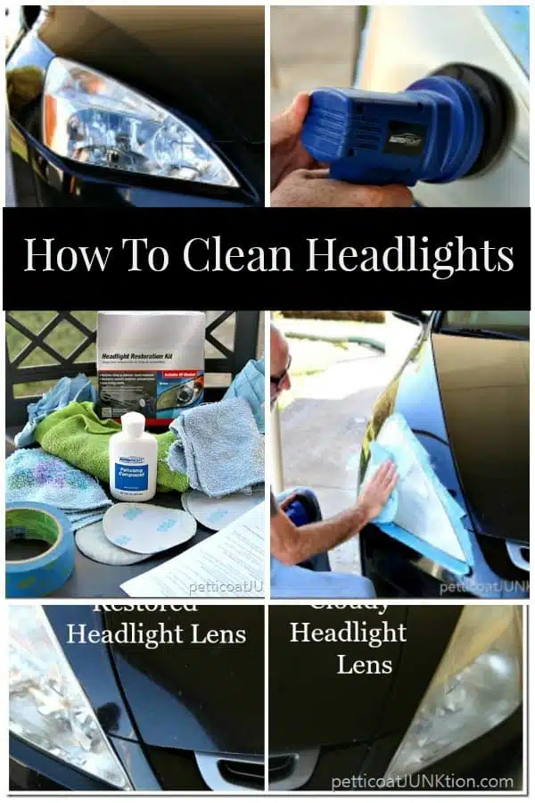 How To Clean Headlights Using A Restoration Kit