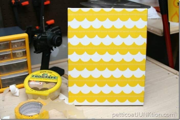 Scallop Shape Tape project Petticoat Junktion