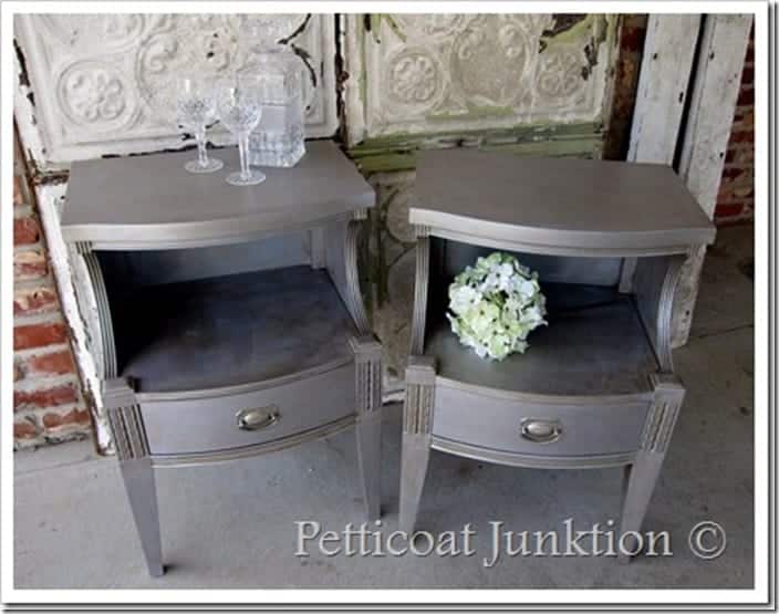 How To Distress And Antique White Painted Furniture