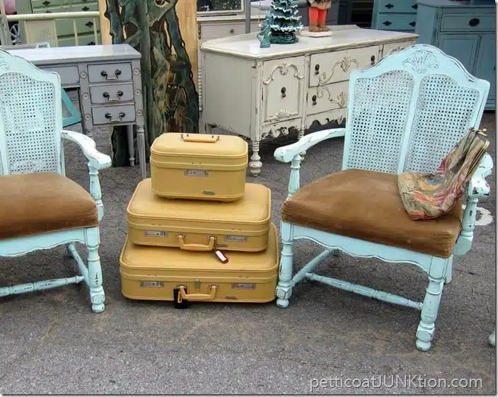 Buying Vintage Suitcases At Auctions Plus More Stuff!