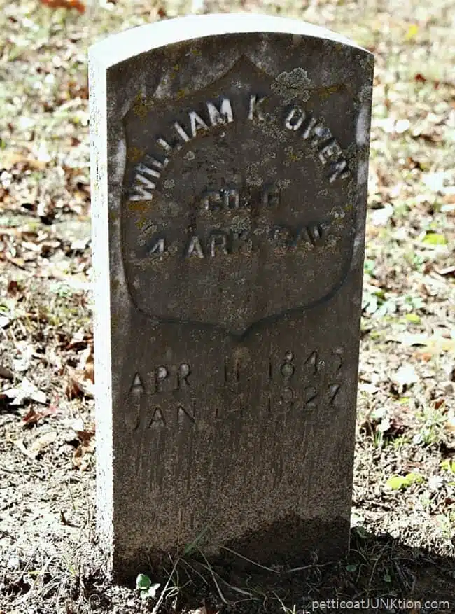 Cemetery Headstone William K. Owen