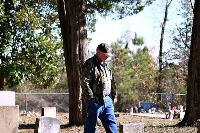 Dad At Old Owen Cemetery Griffith Springs Arkansas