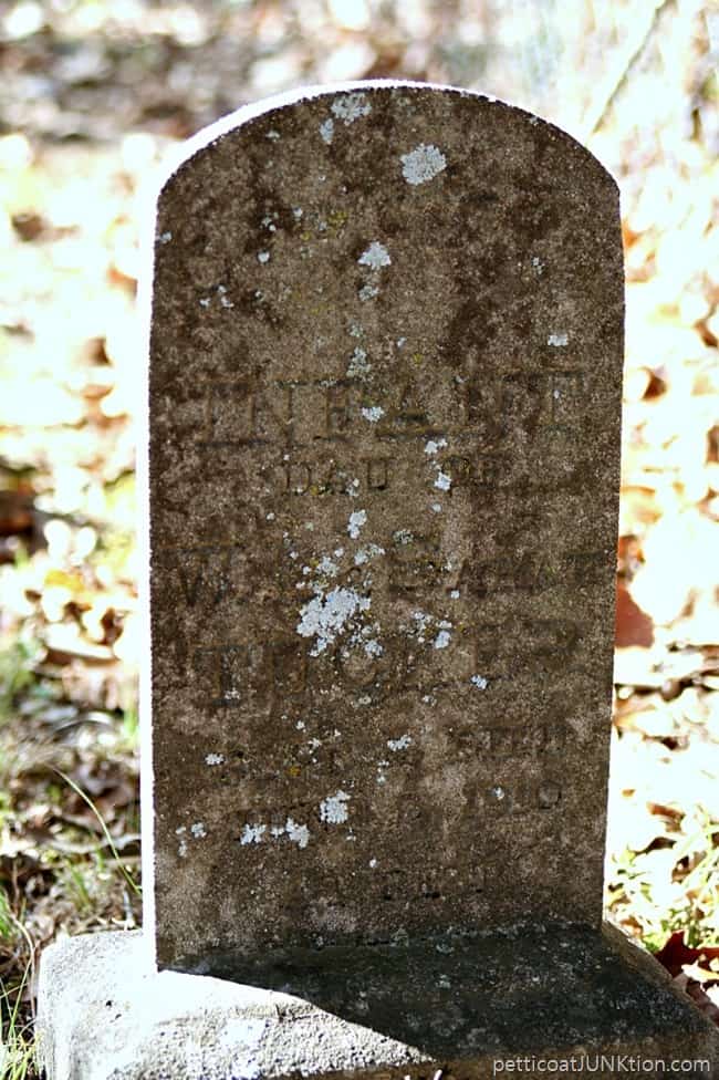 Headstone Owen Cemetary