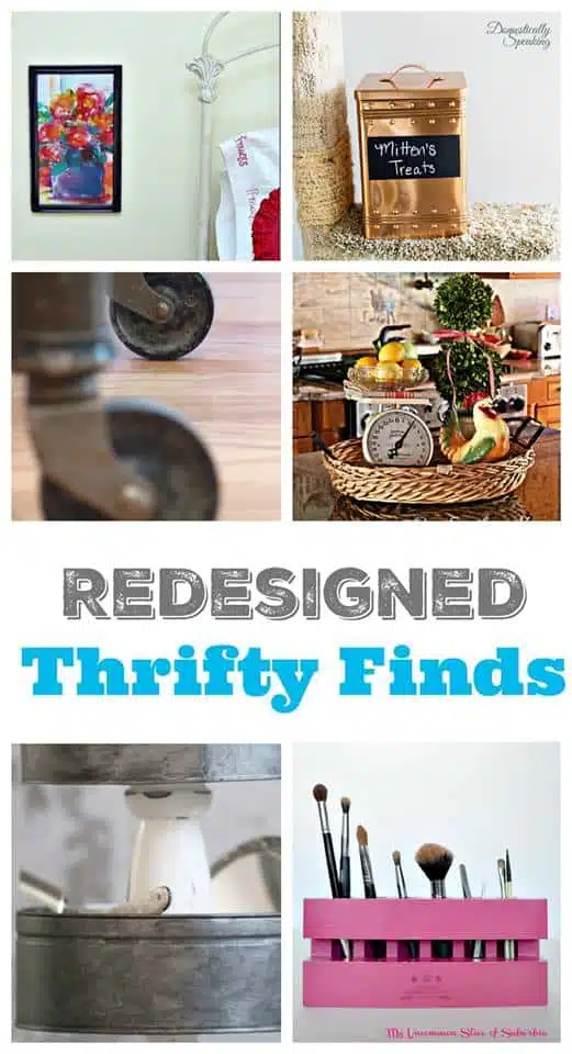 Redesigned Thrifty Finds Featuring Thrift Store Decor Petticoat Junktion