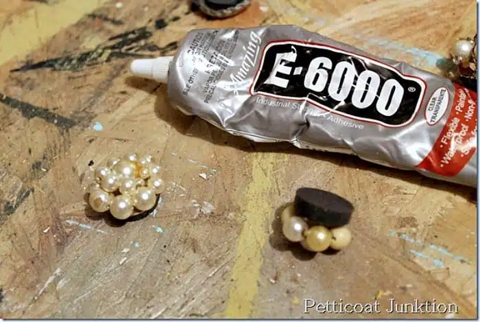 E6000 glue Petticoat Junktion magnet project
